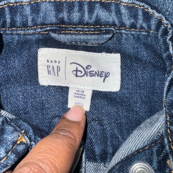babyGap | Disney Minnie Mouse Icon Denim Jacket - Picture 5 of 5